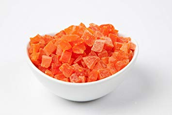 Canned Red Papaya Dices 